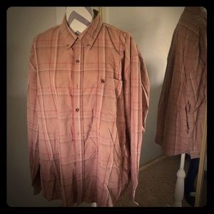 Brown Plaid Button Down